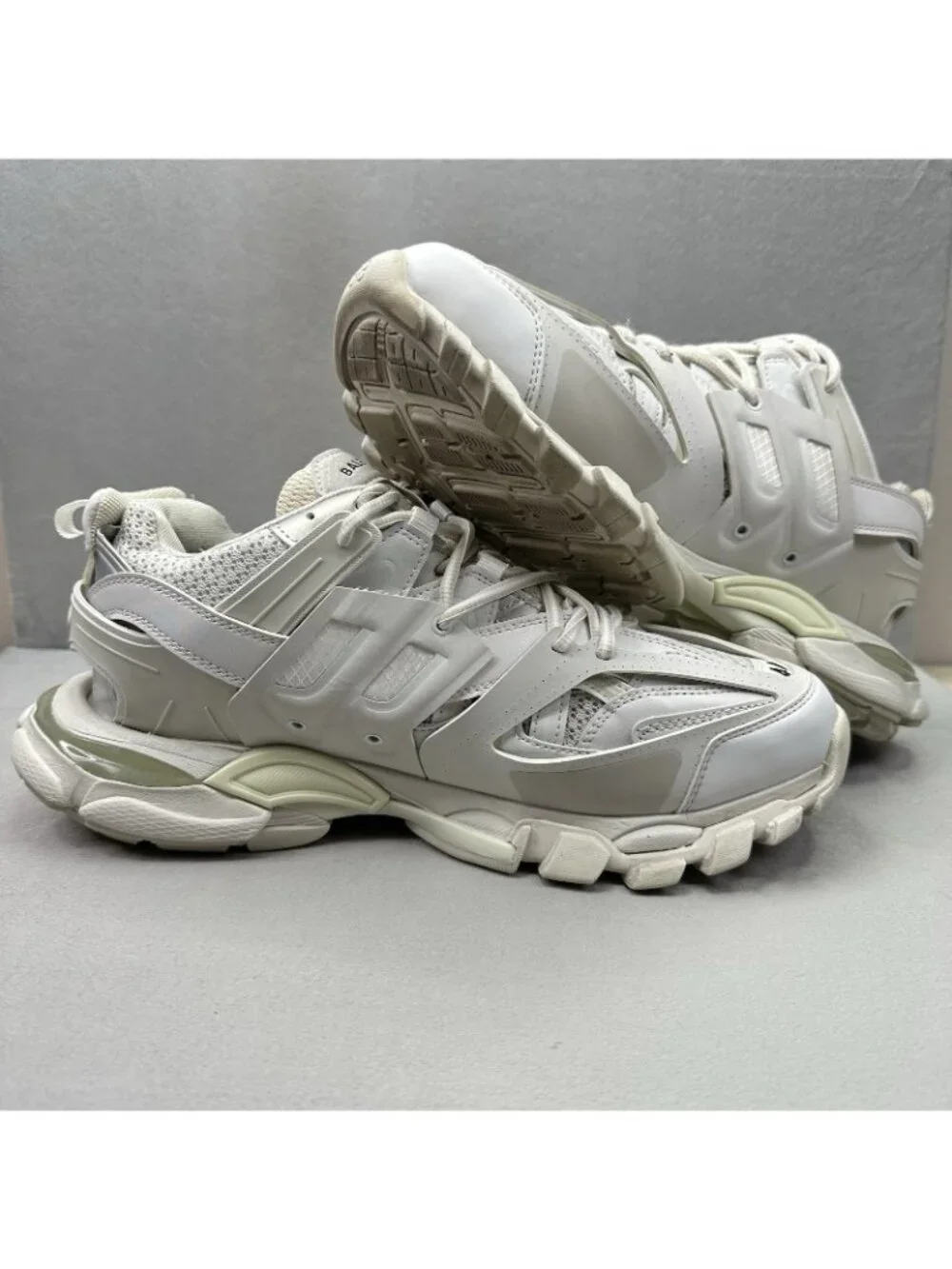 Balenciaga Track Mens Size 11 (EU 44) Shoes White Athletic Lace-Up Sneakers - Picture 5 of 9